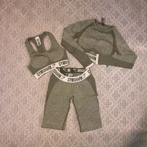 3 piece gymshark flex set